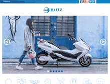 Tablet Screenshot of blitzmotors.com